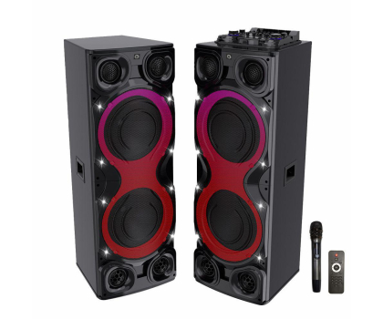 High Power Audio MANTA MINOS PRO SPK1204X800D zestaw głośników BT, karaoke + imkrofon